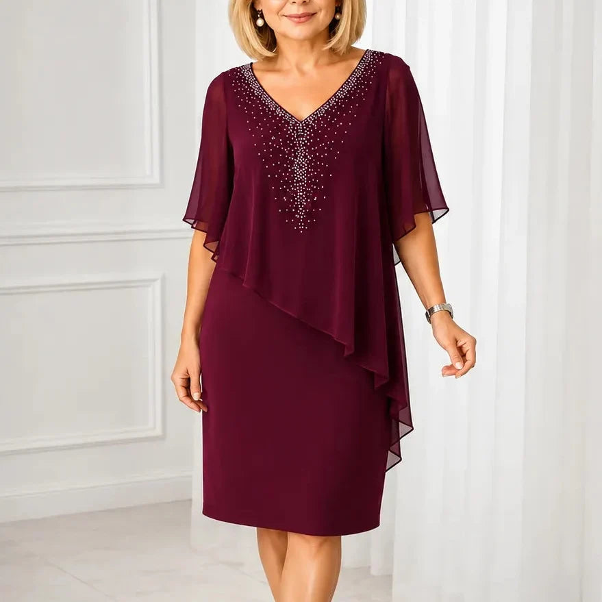 Joise | Elegant Draped Dress