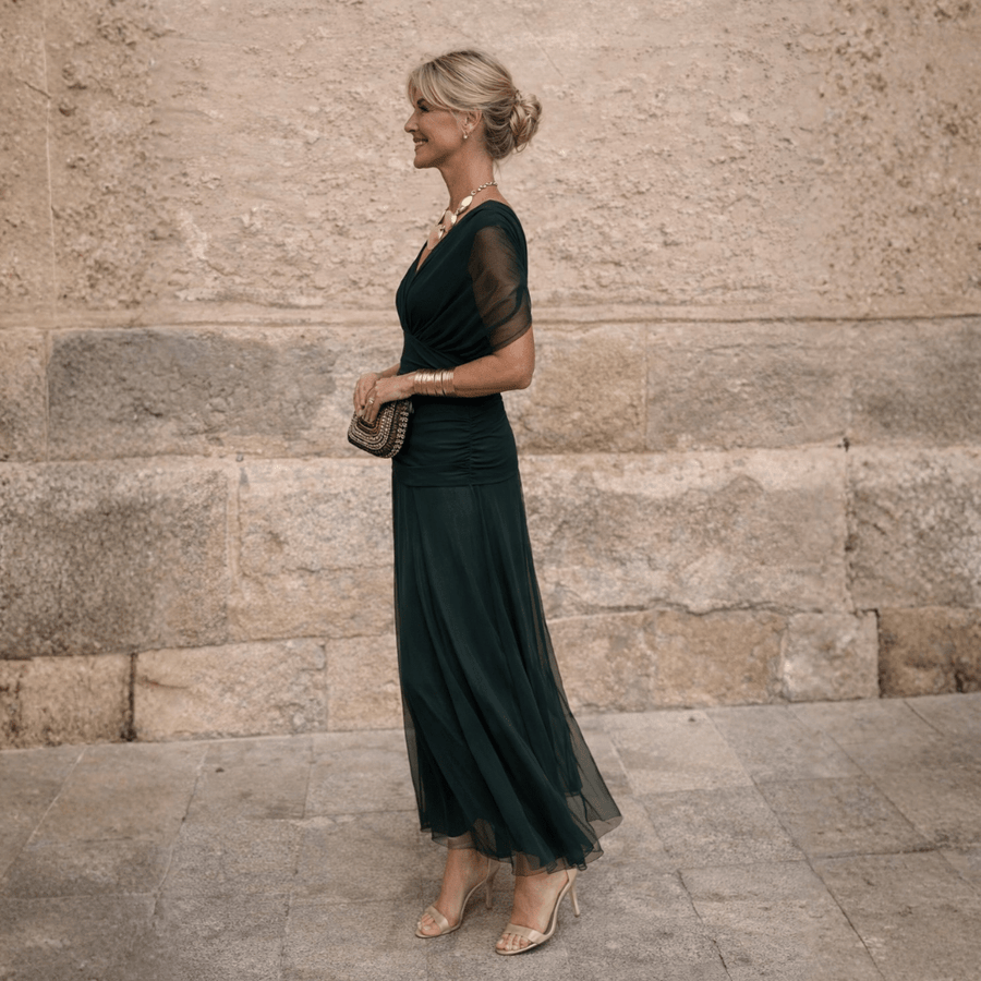 Charlotte | Long Off-Shoulder Dress