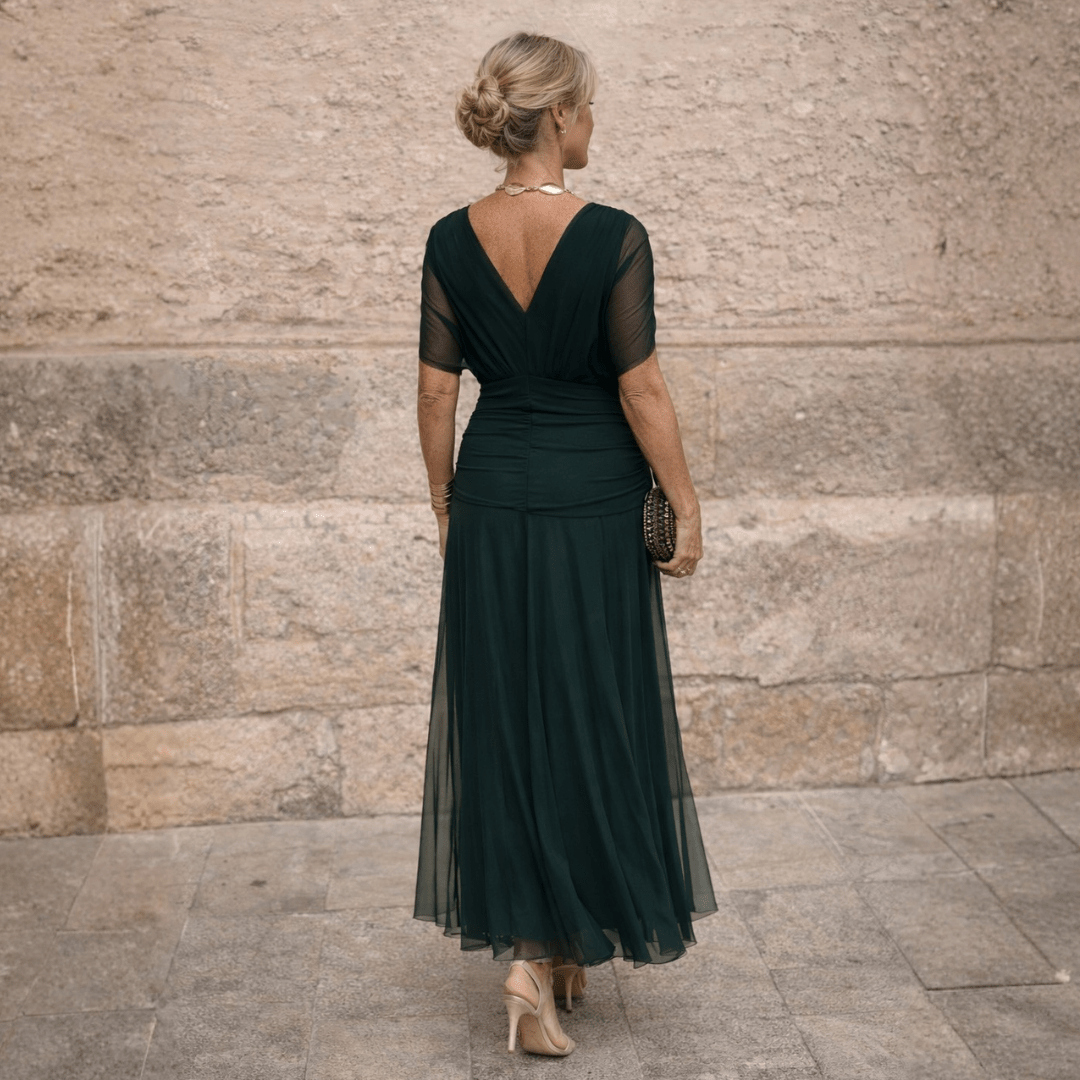 Charlotte | Long Off-Shoulder Dress